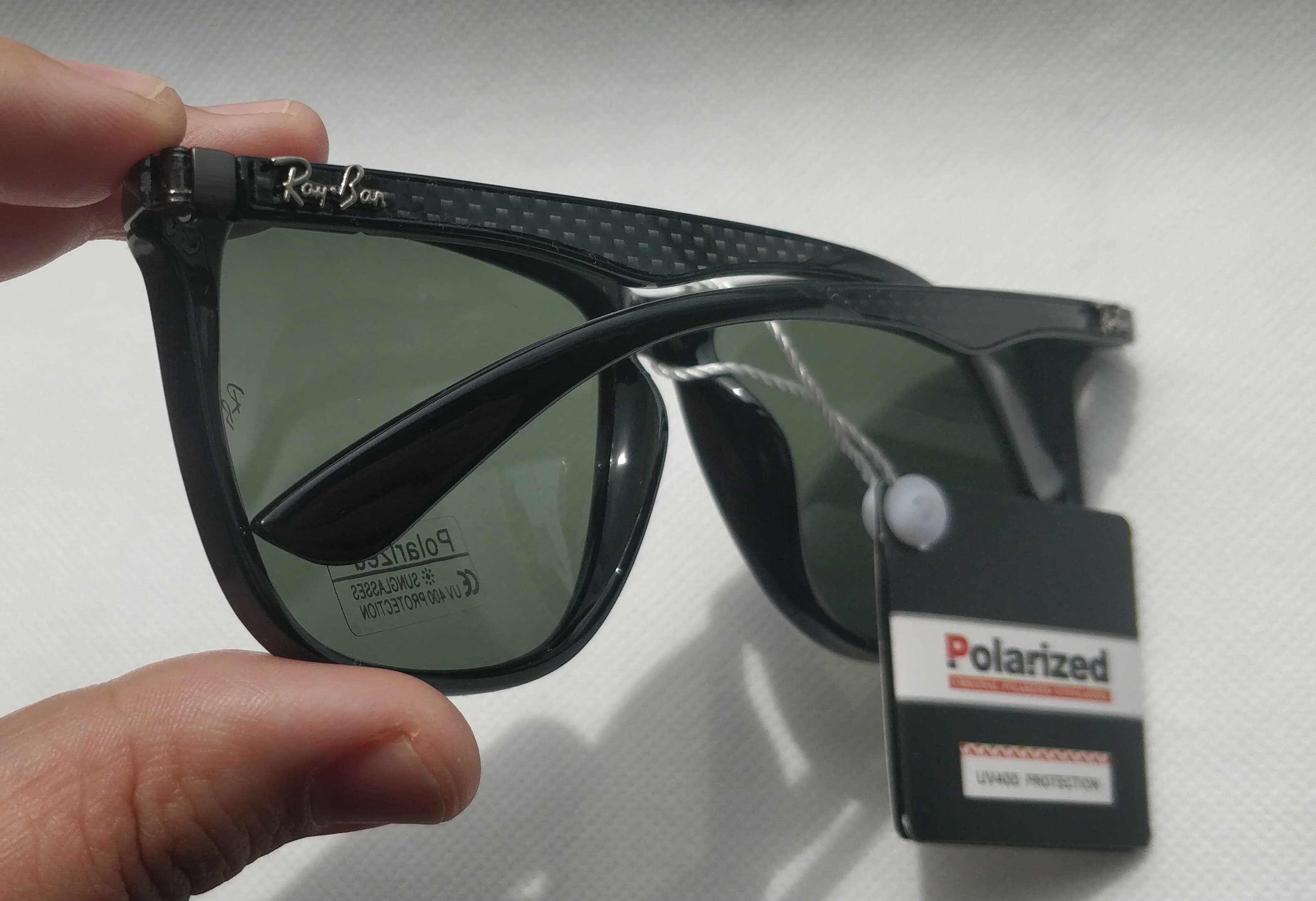 Ochelari de soare Ray Ban 4181, lentile verzi polarizati