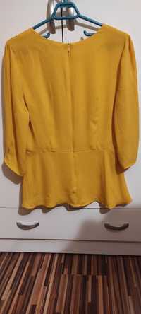 Bluză Oasis, culoare galben, mărimea M, 40 lei