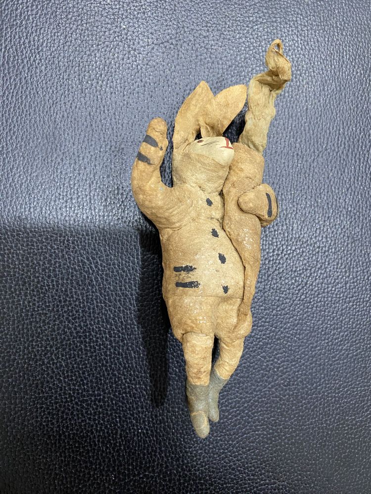 Елочная игрушка папье маше ссср