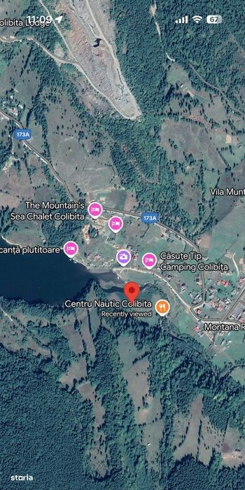 Teren 6.000mp intravilan, cu deschidere la lac, Colibița