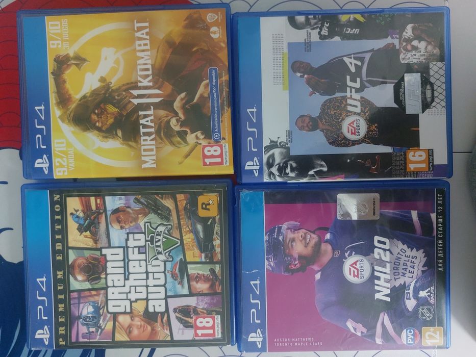 Продаю игры на пс4