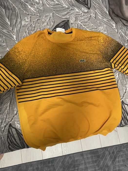 Bluza lacoste galbena marimea xxl originala
