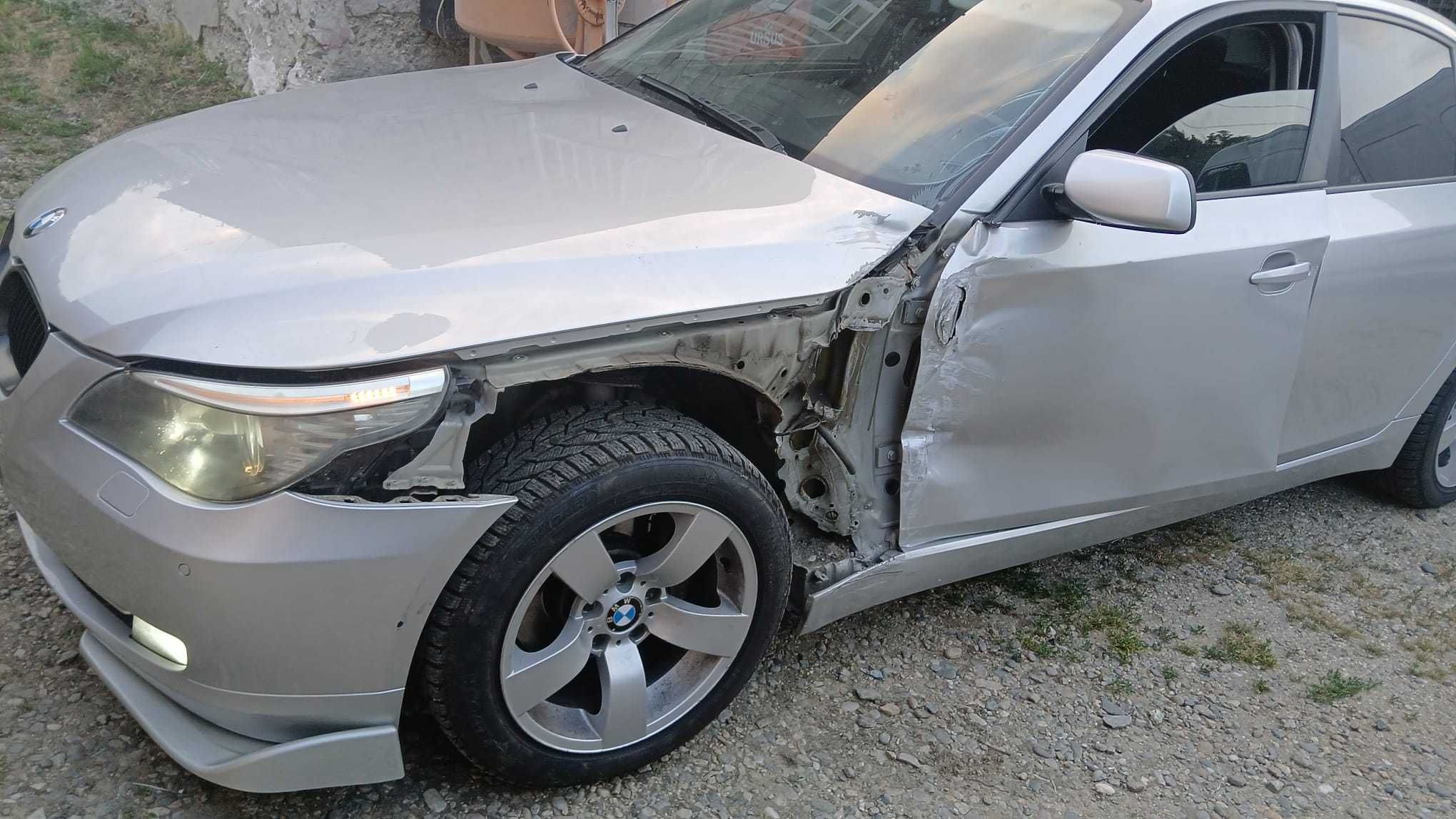 Bmw 520 facelift avariat