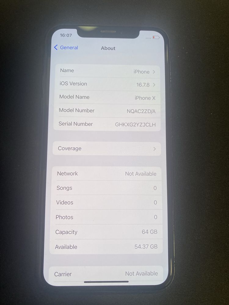 Iphone X 64 Gb id-vqj971