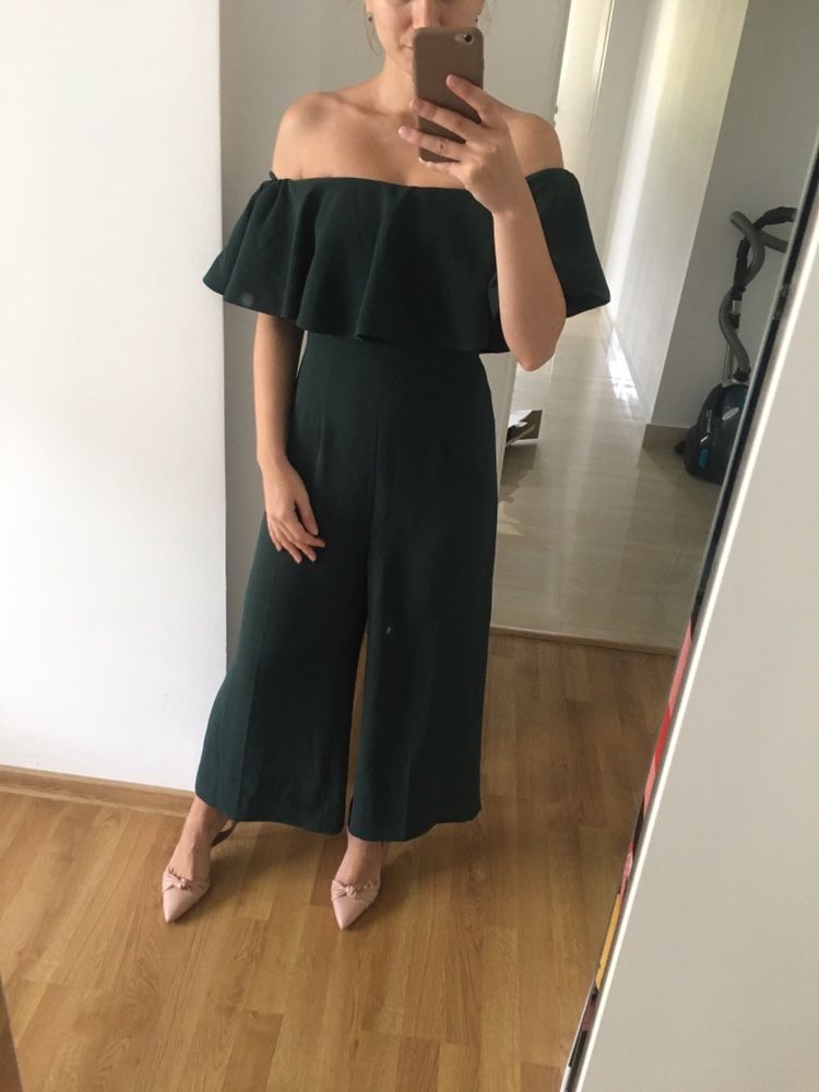 Salopeta verde H&M fara umeri