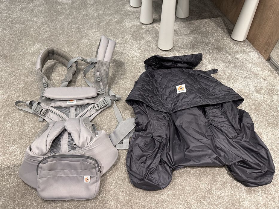 Ергономична раница Ergobaby + зимно покривало Ergobaby
