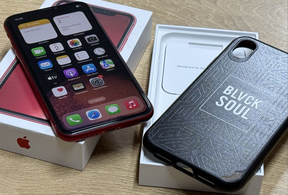 Iphone XR 64GB Red - Като Нов!!!