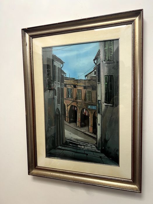 Pictura in ulei pe pânză si semnat de artistul Francis.