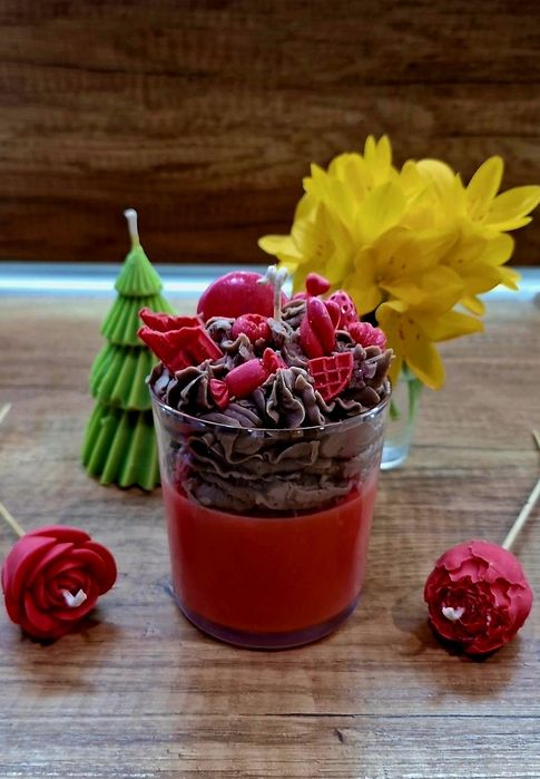 Ръчно изработена ароматна свещ