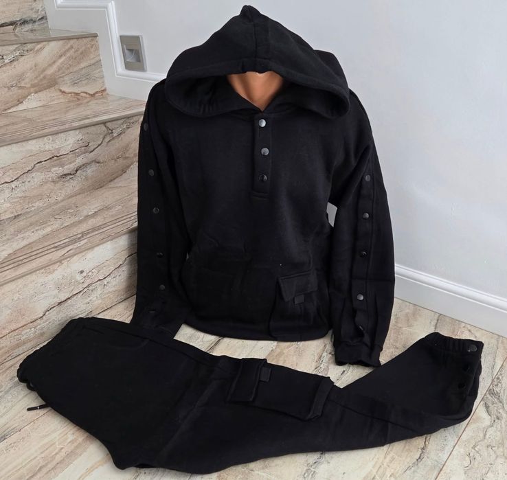 Trening barbati din bumbac vatuit