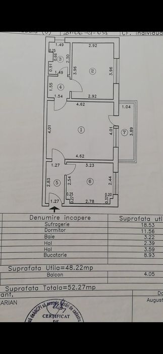 Inchiriez apartament 2 camere