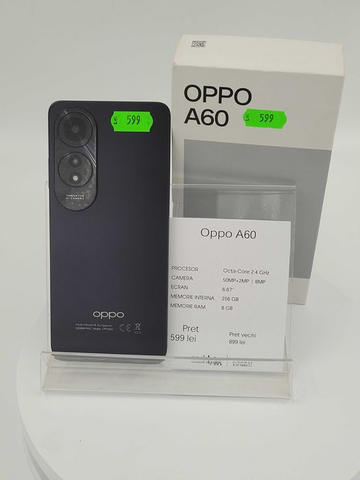 OPPO A60 256GB Garantie 24 Luni CashBox