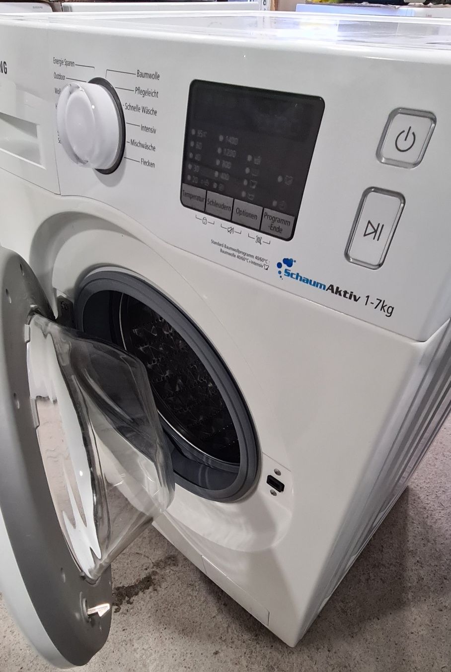 Пералня Samsung Eco Bubble WF70F5E0W4W, 1400 об/мин, 7 кг, Клас A