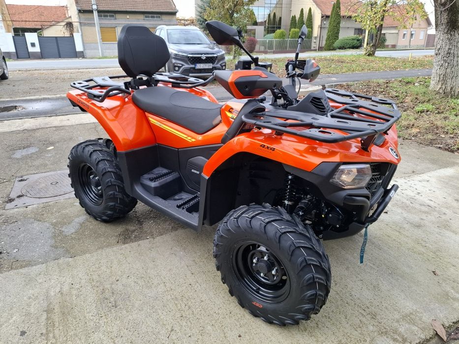 CF MOTO 520T3/2025/407 Km Nou Înmatriculat Primărie Cu Carte R.A.R
