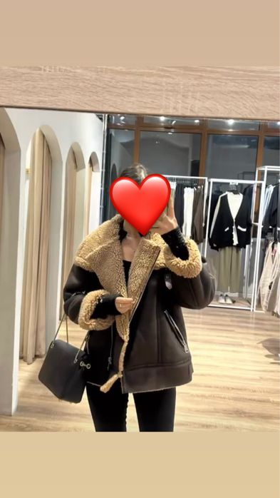 Дубленка авиатор