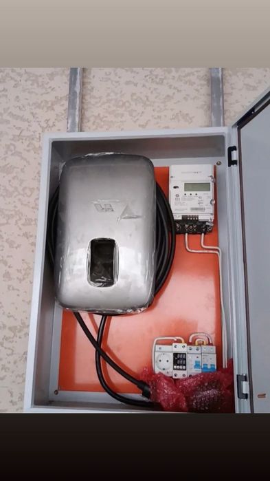 Установка электро зарядки 100$