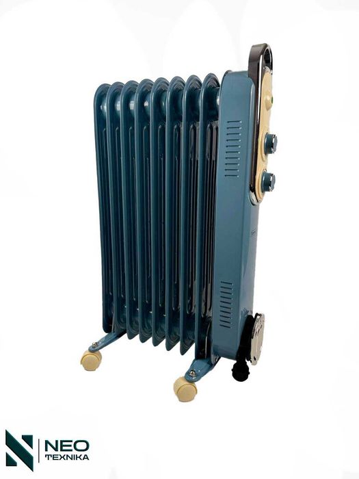 Uy uchun elektr isitish pechlari: yog 'bilan to'ldirilgan radiator