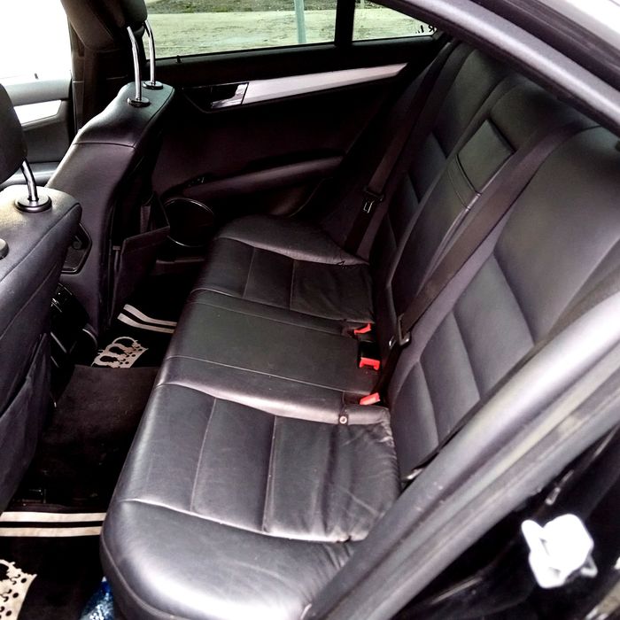 Interior PIELE complet scaune+bacheta Mercedes C-Class w204 sedan