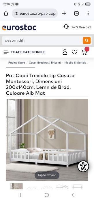 Pat casuta montessori