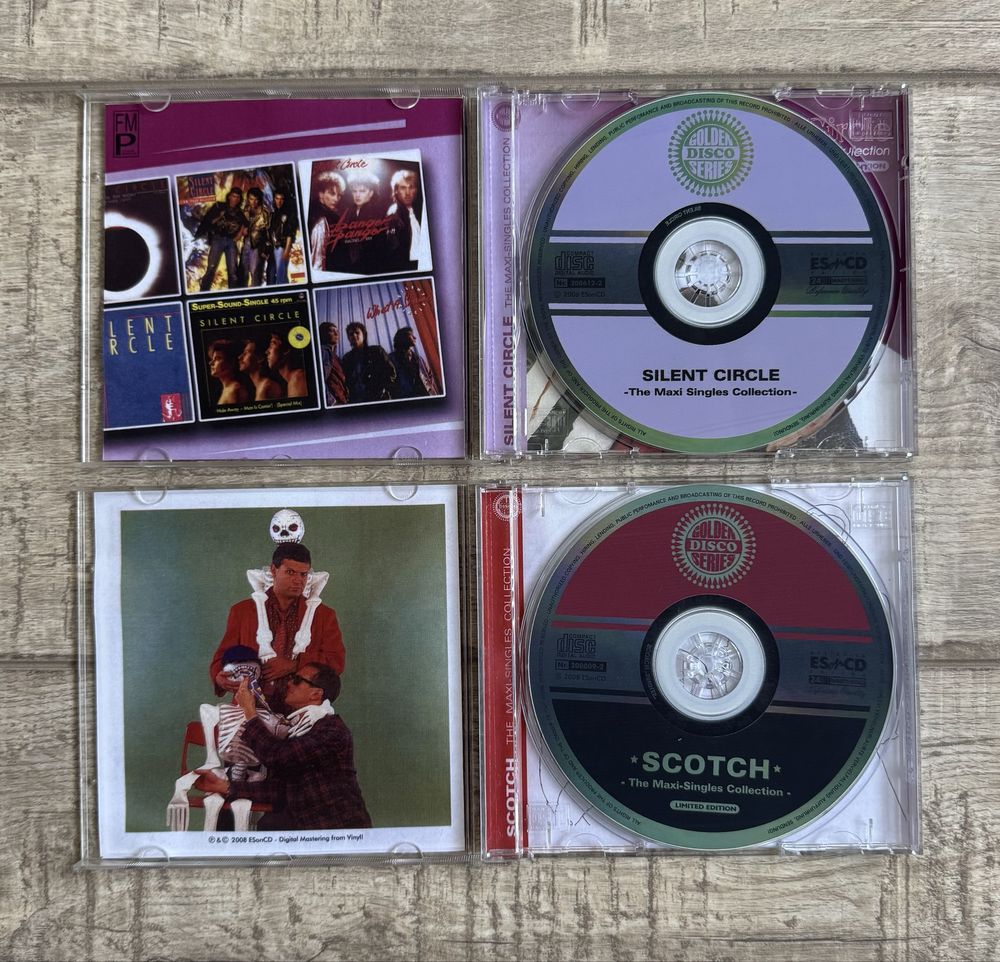 Pachet 4 cd italo-disco - Silent Circle/Scotch/Max Him/Digital Emotion