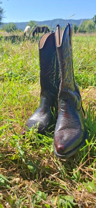 Cizme Western Nr 42 purtate odata