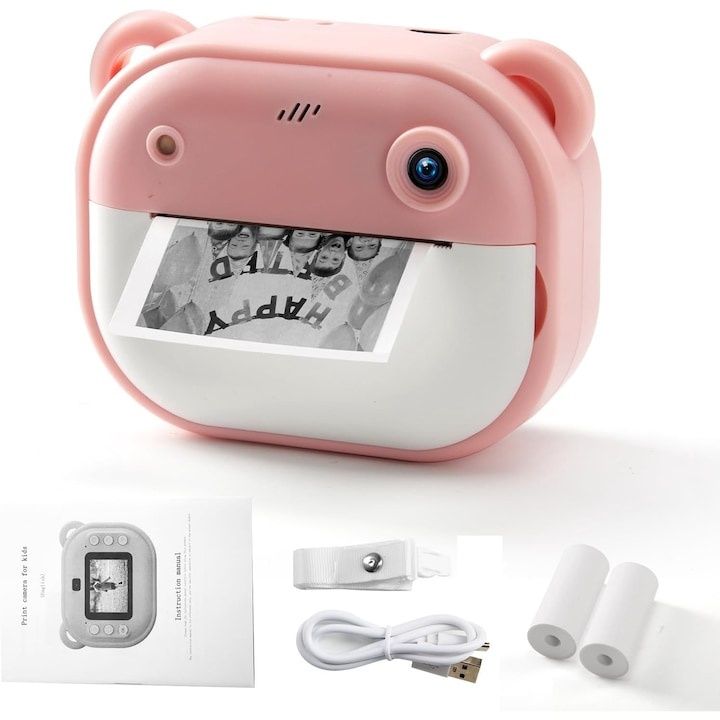 Детски фотоапарат с принтер/Children camera print