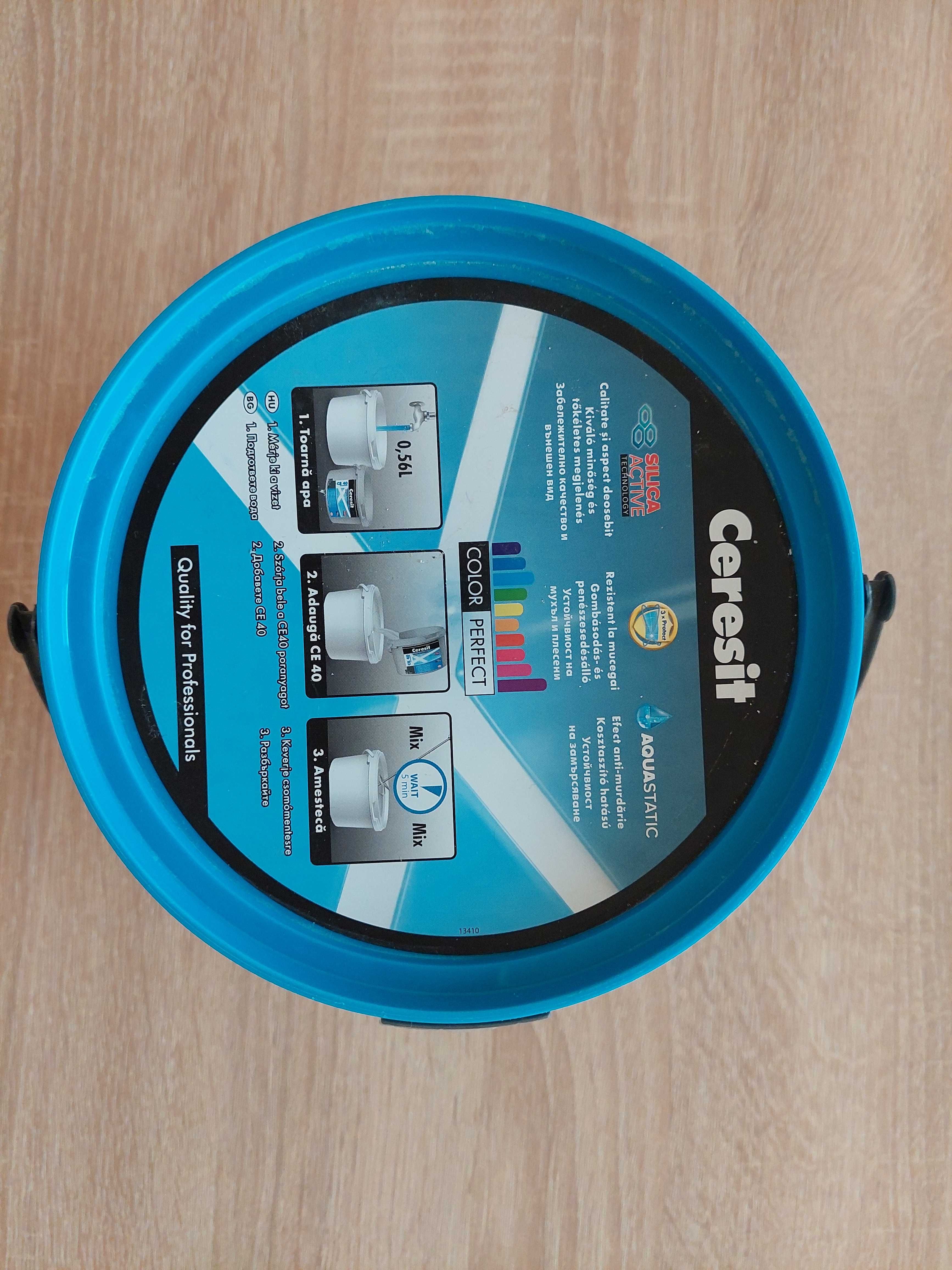 Фугираща смес Ceresit CE 40 неотваряни кофи от 2 кг. цвят 03 Carrara