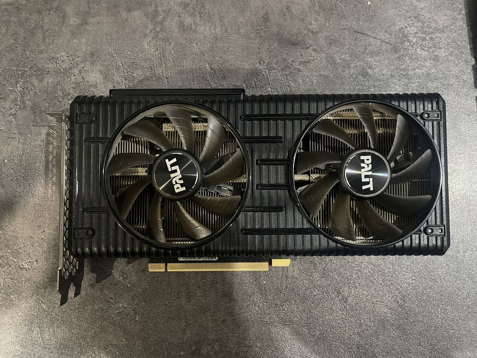 Продам видеокарту RTX 3060 Ti Palit Dual 8G
