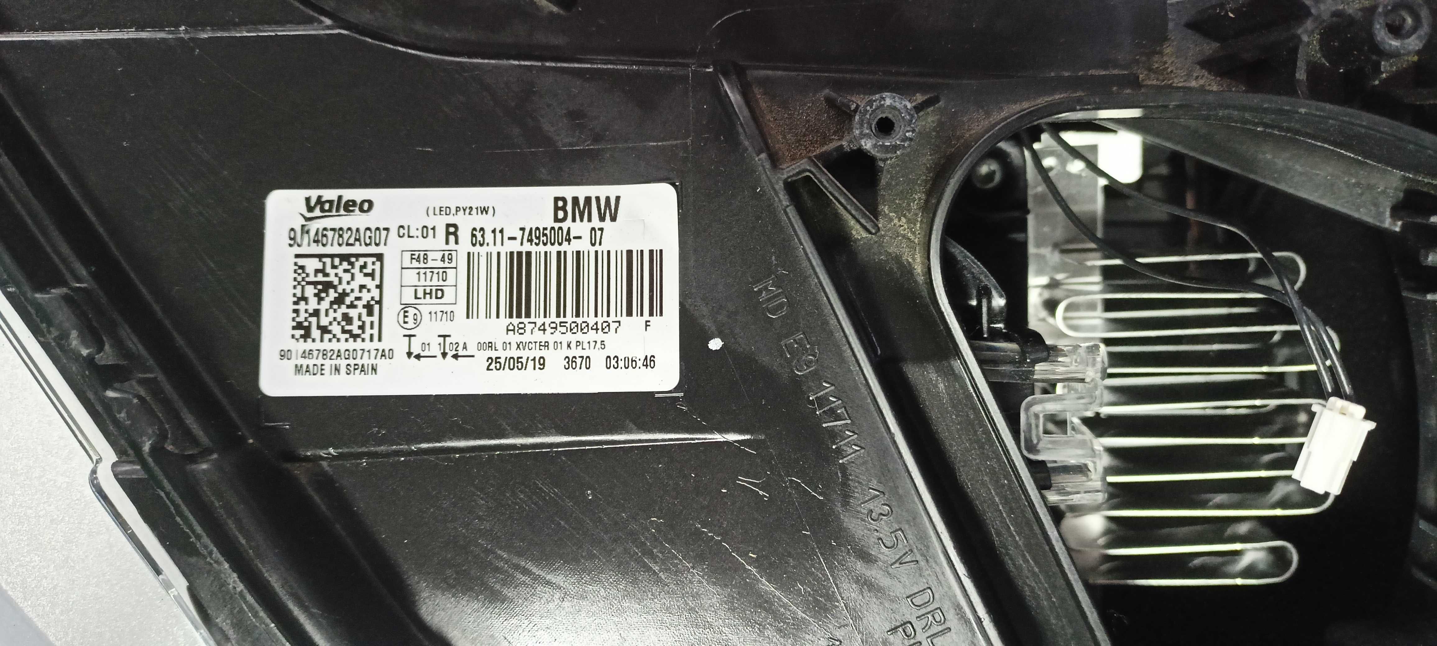 BMW X1 F48, FULL LED фар ляв САЩ