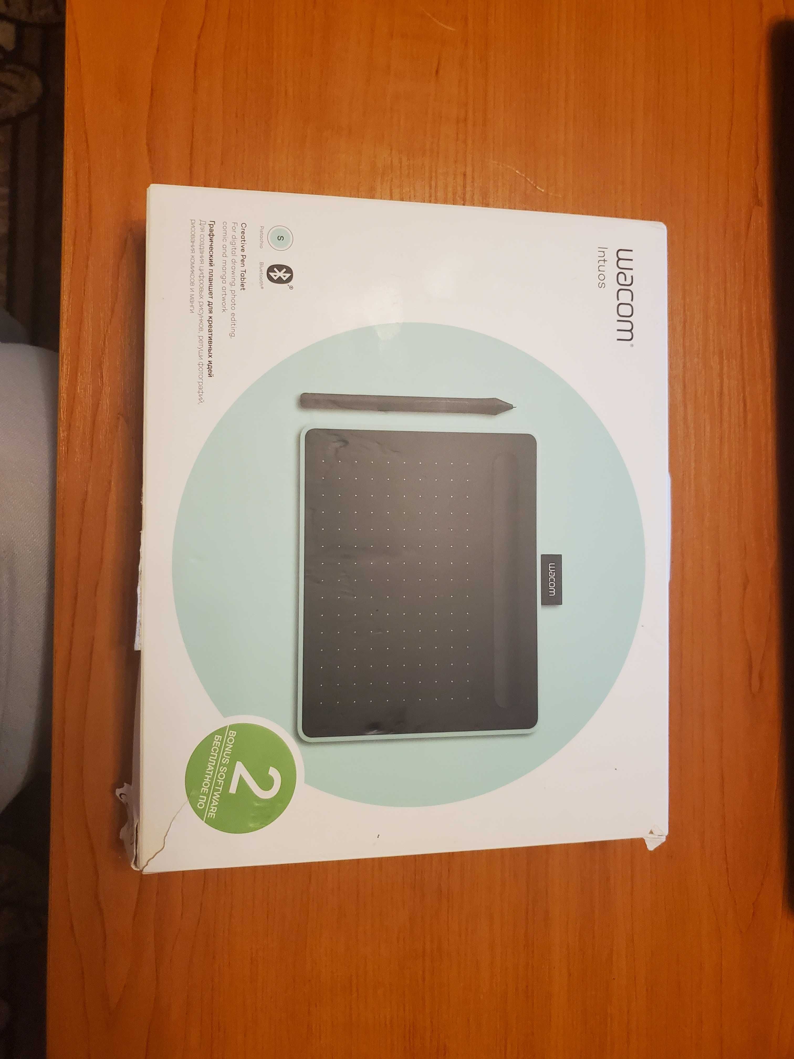 Графичен таблет Wacom Intuos S Bluetooth Pistachio