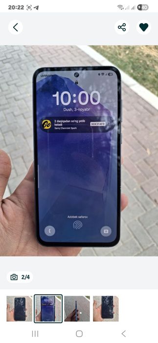 Srochno Samsung A55 5g 128g  sotiladi