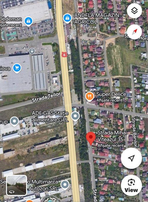 Vand teren la ford , str mihai viteazul langa john