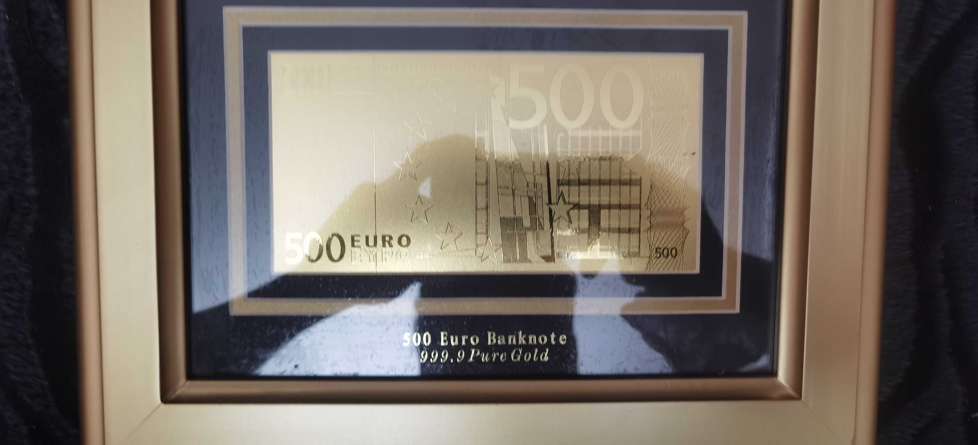 Сувенирный пожарок золотое 500 евро