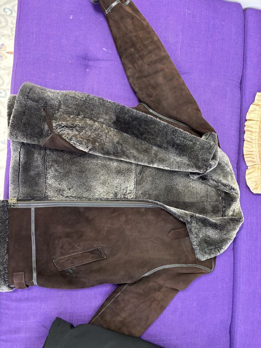 Продам кожаную дубленку