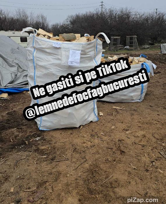 Lemne de foc fag  Big-Bags, cu transport gratuit in Bucuresti + 50 km
