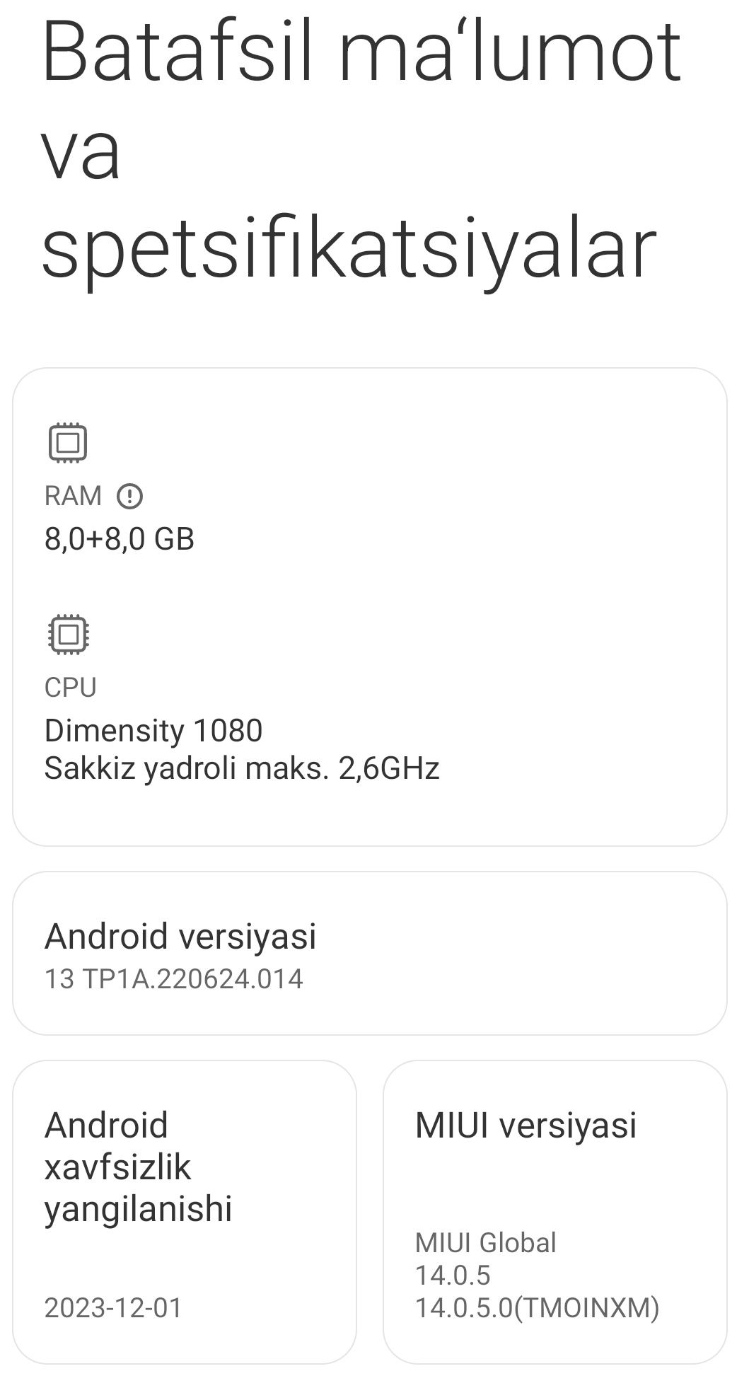 Redmi Not 12 pro 5 G