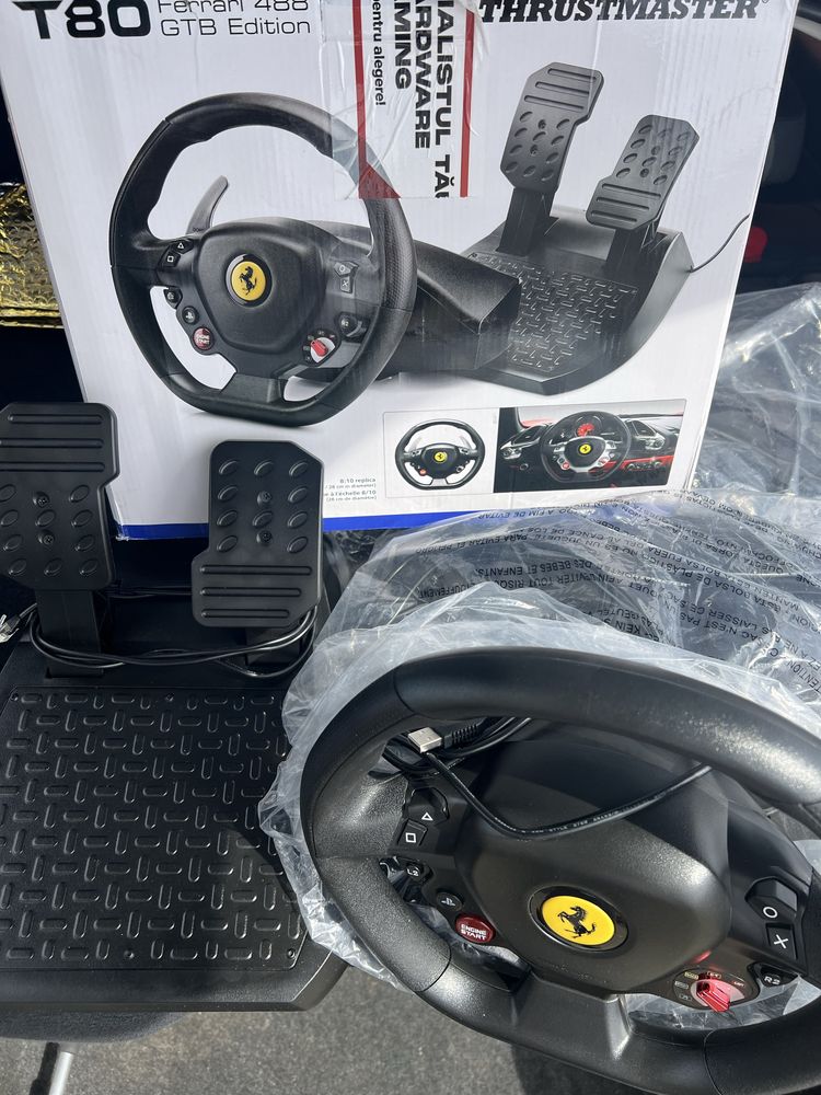 Volan Thrustmaster FERRARI 458 T80 GTB Edition garantie