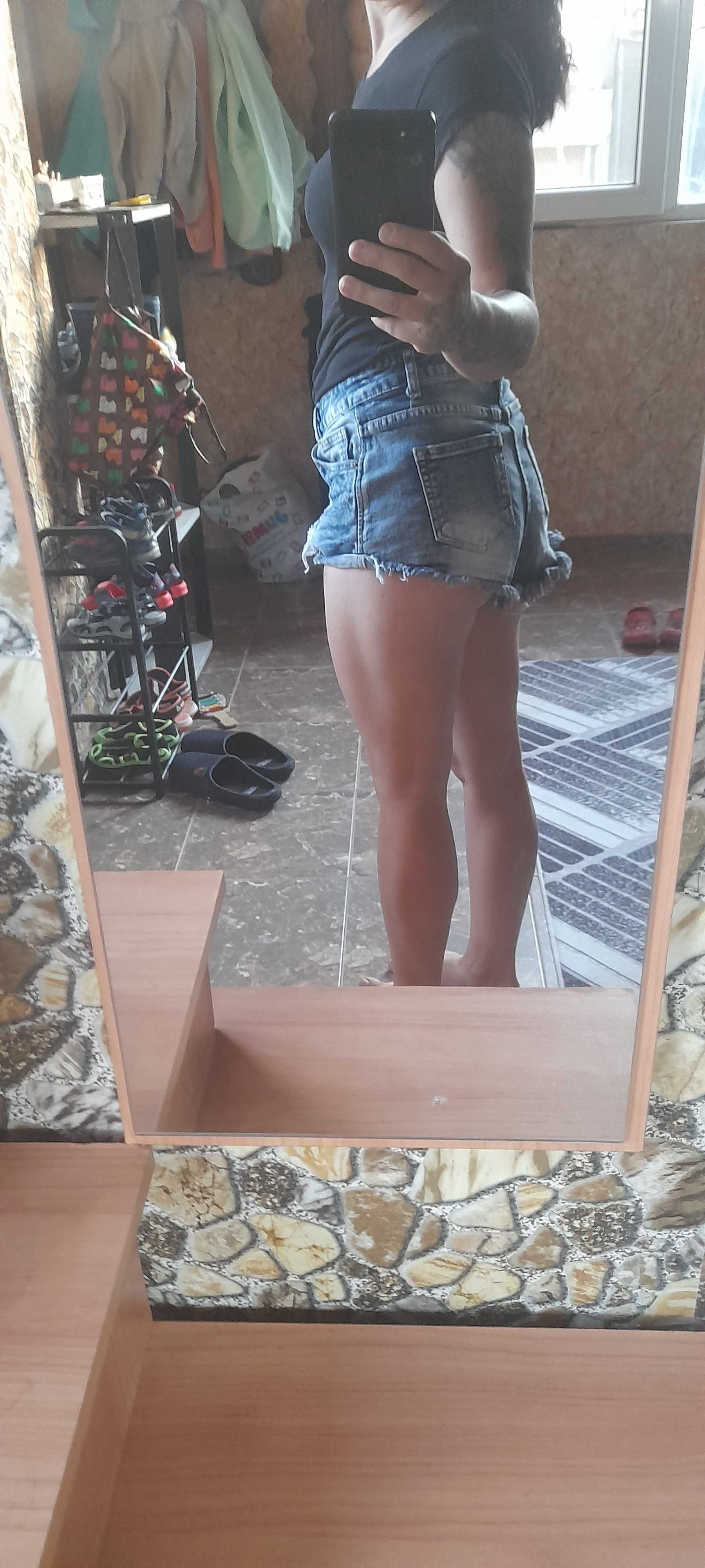 Дамски къси дънки