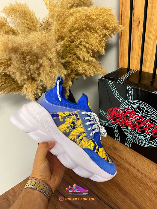 39-44 Versace Chain Reaction Blue W