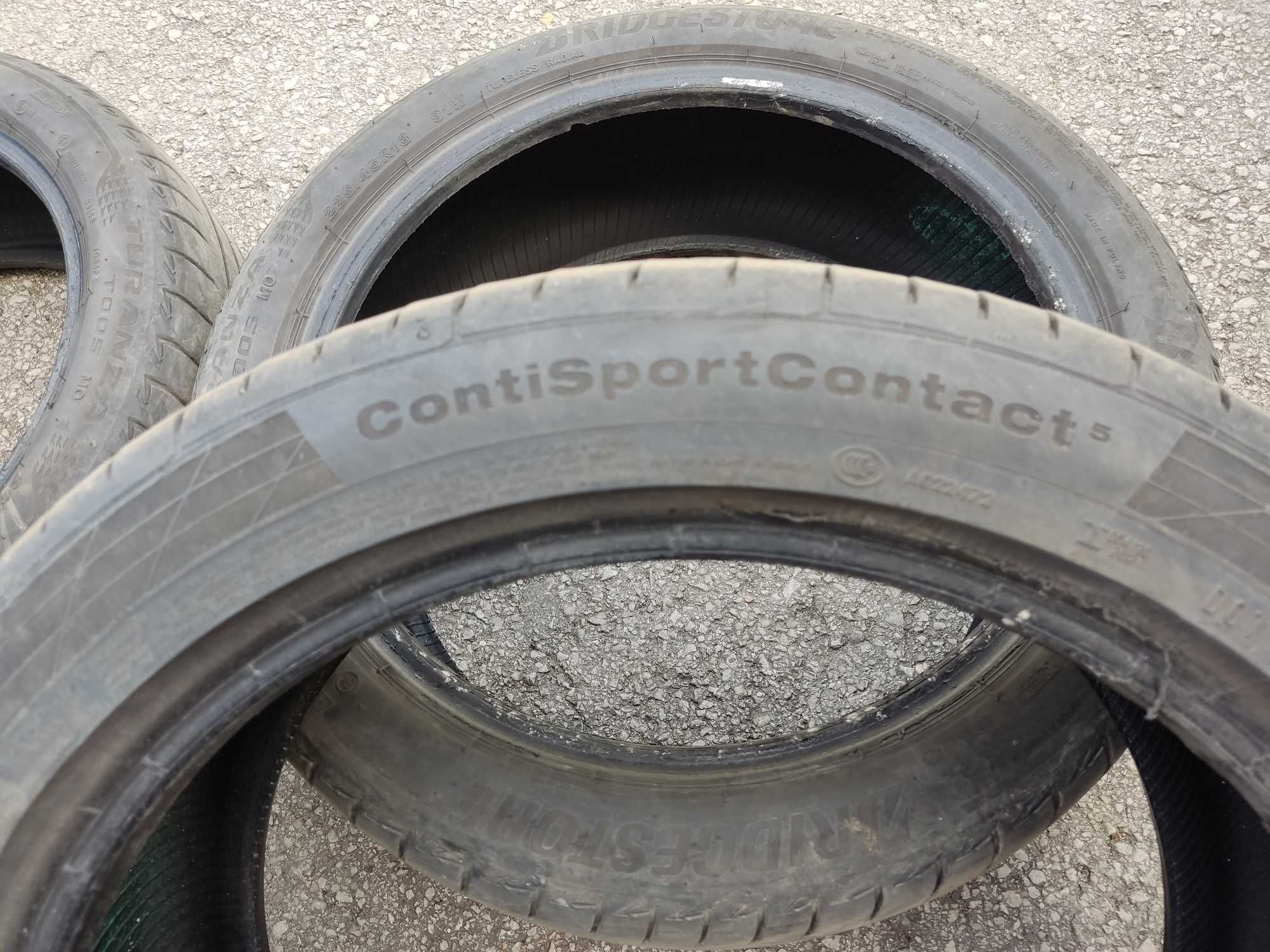 Летни Гуми 225 45 R18 BRIDGESTONE/Continental