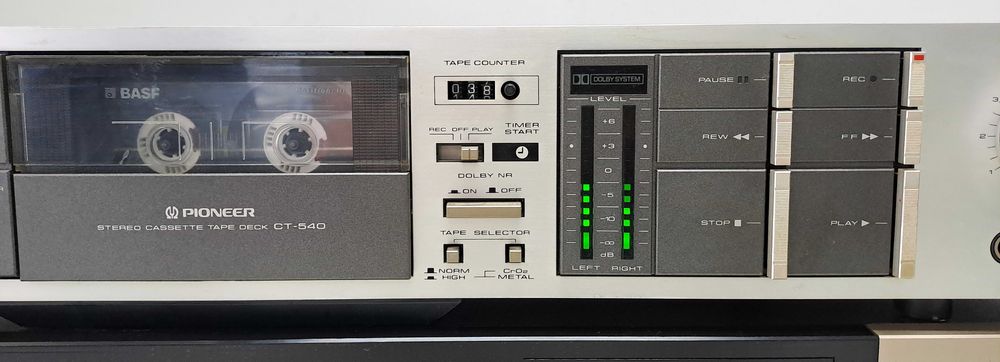 Pioneer CT 540 casetofon tape deck player