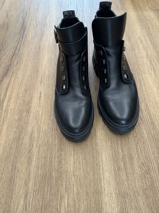 Ghete musette, piele , marimea 40