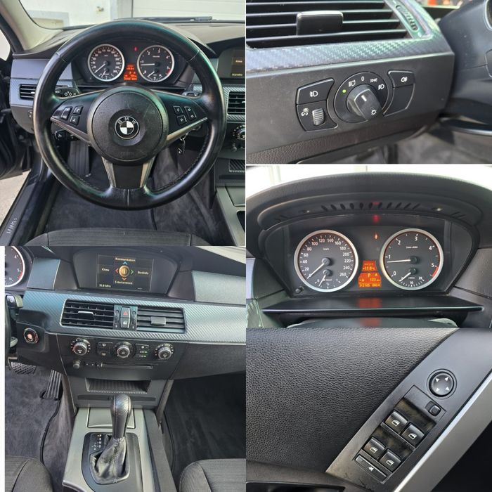 Bmw 520d Cutie automata/Xenon/Climatronic/Navi/Distributia in fata/