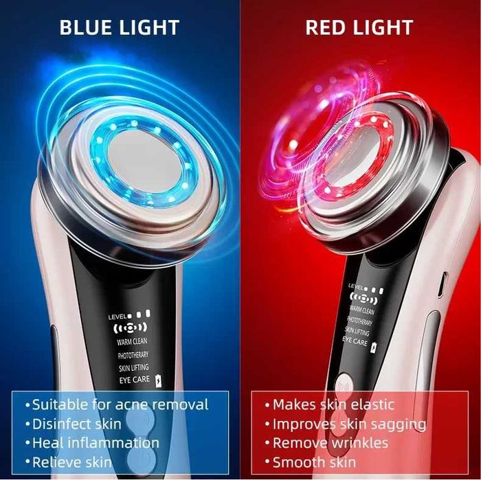 Aparat electric pentru masaj facial Întinerire piele, 4 in 1, NOU