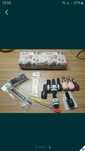Kit manichiura pedichiura semipermanenta sau cu gel, accesorii