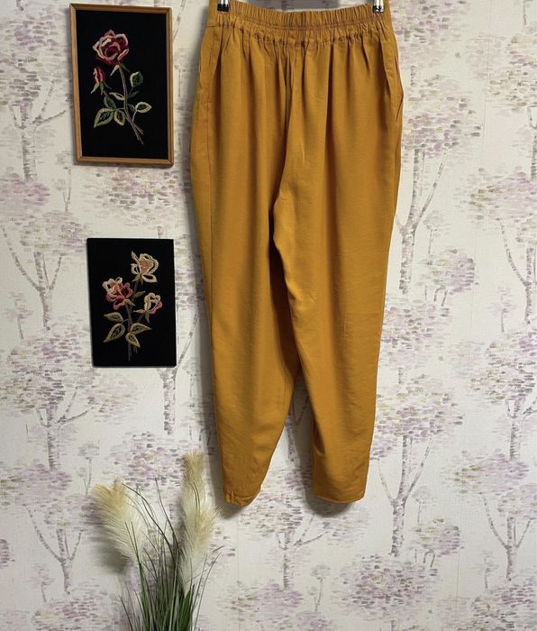 Pantaloni talie inalta vascoza M