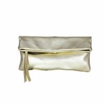 Geanta chic eleganta,auriu,stil plic,piele fina naturala,bareta reglab