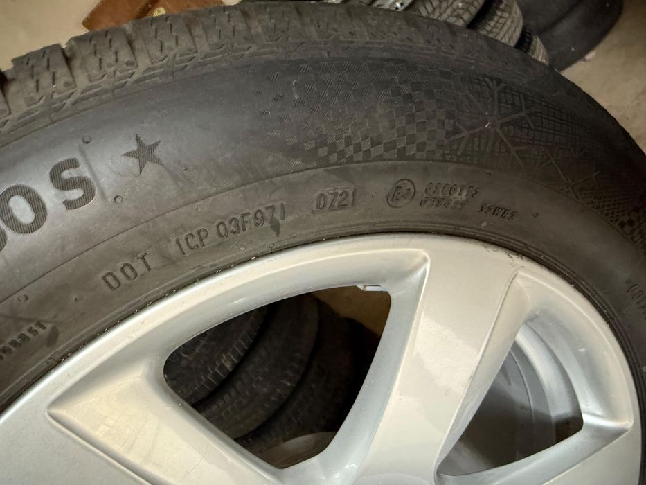 Jante aliaj 5x112 R17 originale Audi  A5 A6  Q2 Q3  CU ANVELOPE IARNA