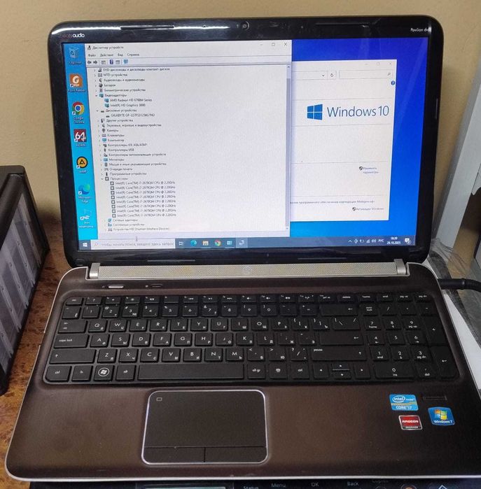 ноутбук  HP  DV6