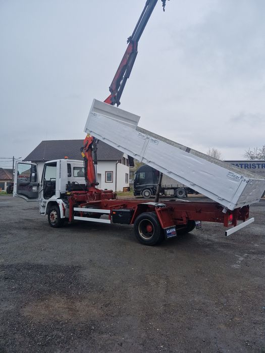 Iveco eurocargo cu macara!